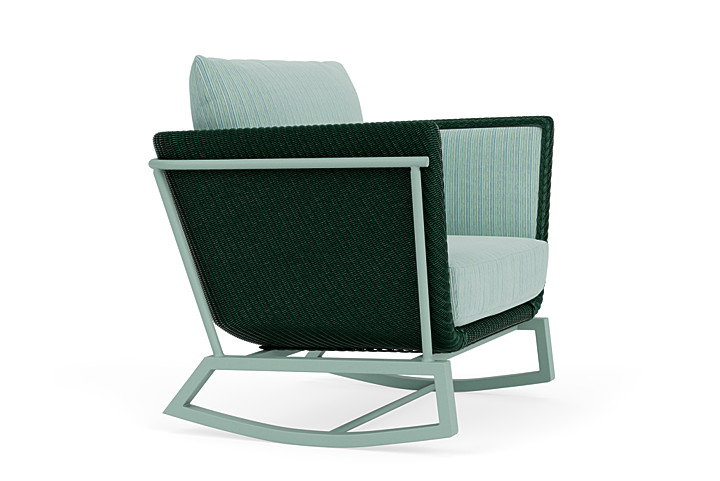 Lloyd Flanders™ Solstice Lounge Rocker - Woodland, Sea Glass