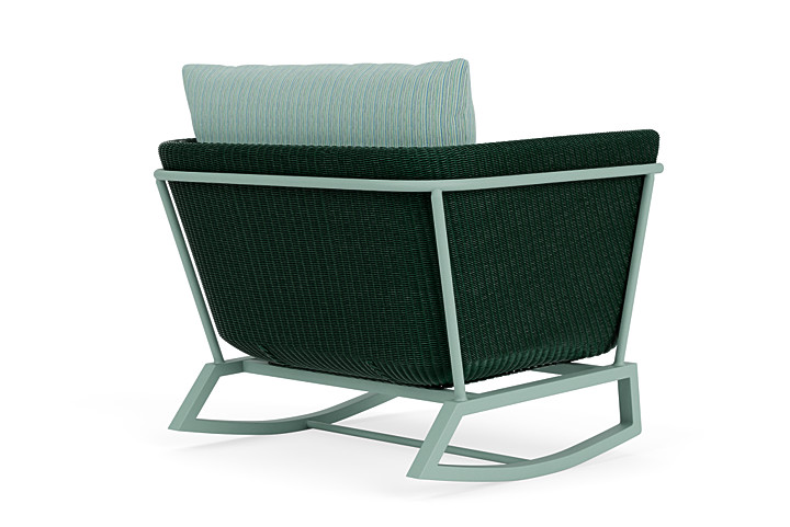 Lloyd Flanders™ Solstice Lounge Rocker - Woodland, Sea Glass