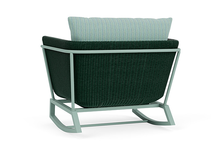 Lloyd Flanders™ Solstice Lounge Rocker - Woodland, Sea Glass