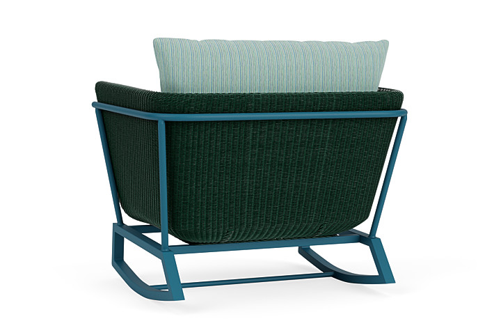 Lloyd Flanders™ Solstice Lounge Rocker - Woodland, Peacock