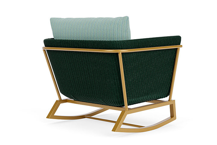 Lloyd Flanders™ Solstice Lounge Rocker - Woodland, Metallic Gold