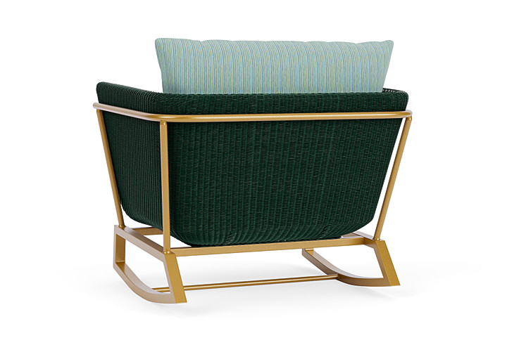 Lloyd Flanders™ Solstice Lounge Rocker - Woodland, Metallic Gold