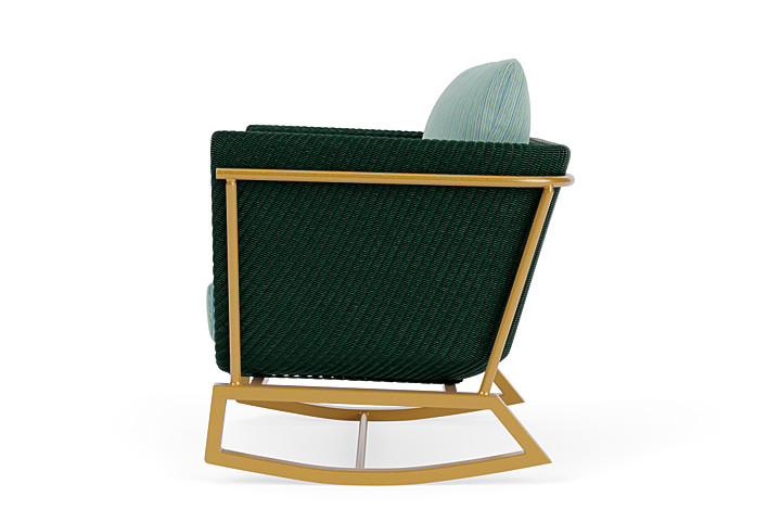 Lloyd Flanders™ Solstice Lounge Rocker - Woodland, Metallic Gold