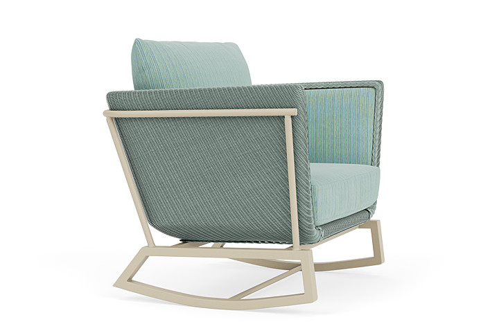 Lloyd Flanders™ Solstice Lounge Rocker - Sea Glass, Linen