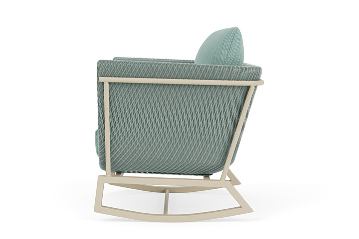 Lloyd Flanders™ Solstice Lounge Rocker - Sea Glass, Linen