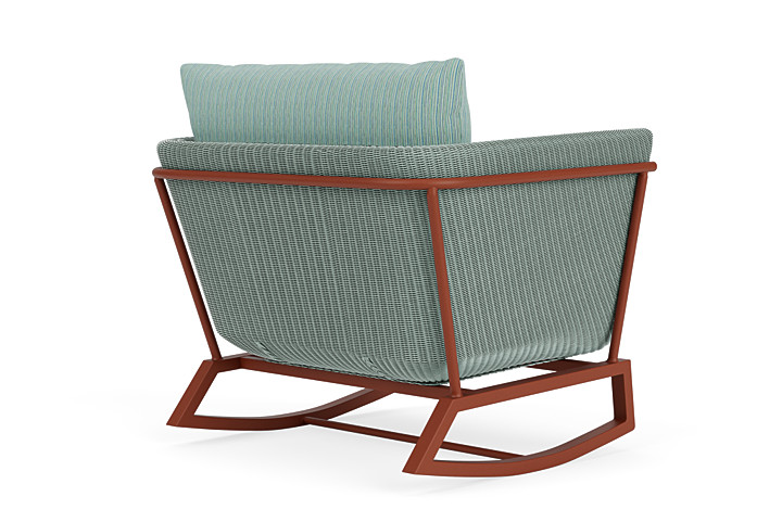 Lloyd Flanders™ Solstice Lounge Rocker - Sea Glass, Terracotta