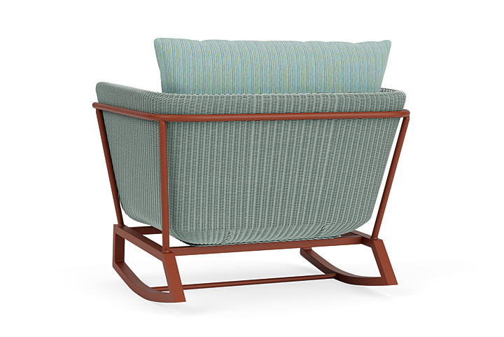 Lloyd Flanders™ Solstice Lounge Rocker - Sea Glass, Terracotta