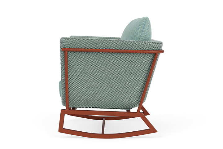 Lloyd Flanders™ Solstice Lounge Rocker - Sea Glass, Terracotta