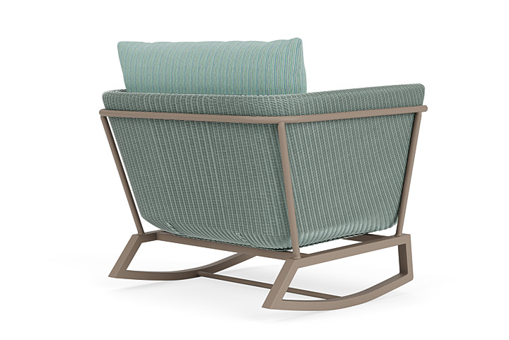 Lloyd Flanders™ Solstice Lounge Rocker - Sea Glass, French Beige