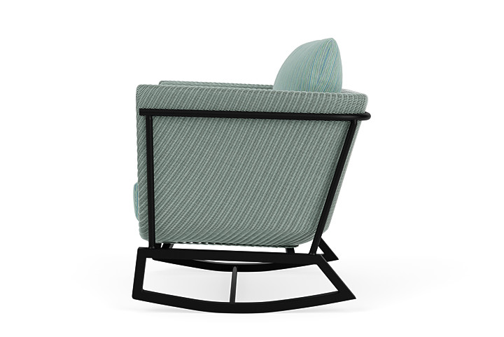 Lloyd Flanders™ Solstice Lounge Rocker - Sea Glass, Ebony