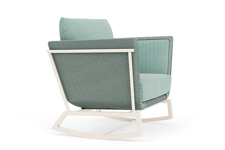 Lloyd Flanders™ Solstice Lounge Rocker - Sea Glass, Ivory