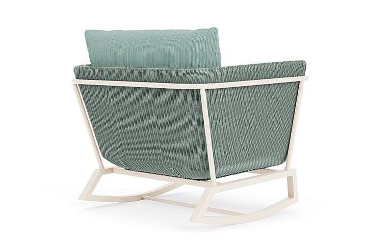 Lloyd Flanders™ Solstice Lounge Rocker - Sea Glass, Ivory