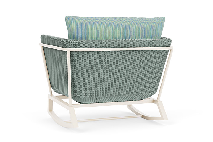 Lloyd Flanders™ Solstice Lounge Rocker - Sea Glass, Ivory