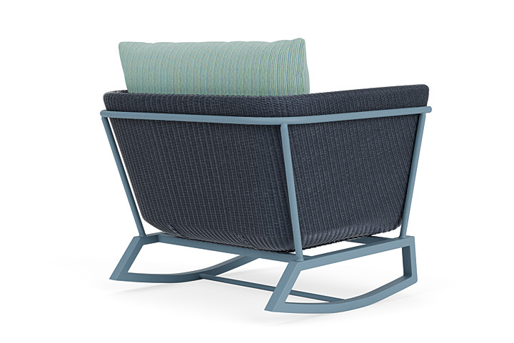 Lloyd Flanders™ Solstice Lounge Rocker - Denim Blue, Stillwater