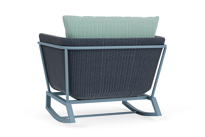 Lloyd Flanders™ Solstice Lounge Rocker - Denim Blue, Stillwater