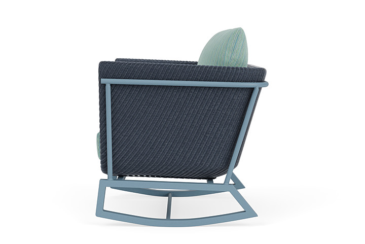 Lloyd Flanders™ Solstice Lounge Rocker - Denim Blue, Stillwater