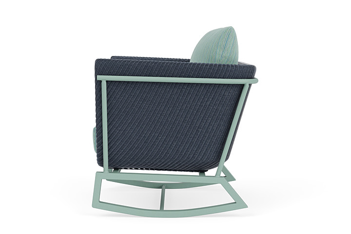 Lloyd Flanders™ Solstice Lounge Rocker - Denim Blue, Sea Glass