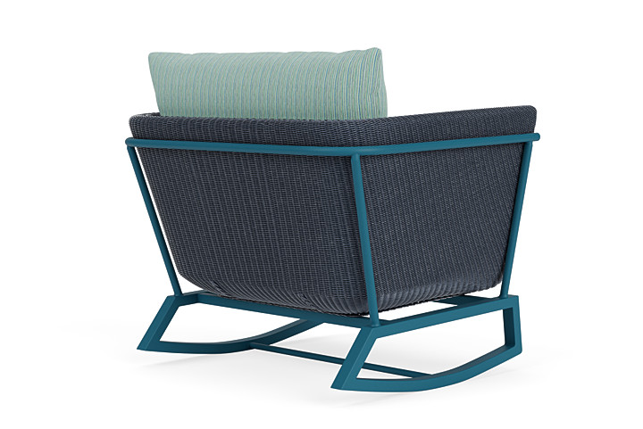 Lloyd Flanders™ Solstice Lounge Rocker - Denim Blue, Peacock