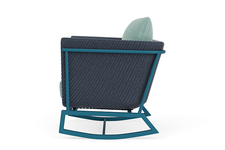 Lloyd Flanders™ Solstice Lounge Rocker - Denim Blue, Peacock