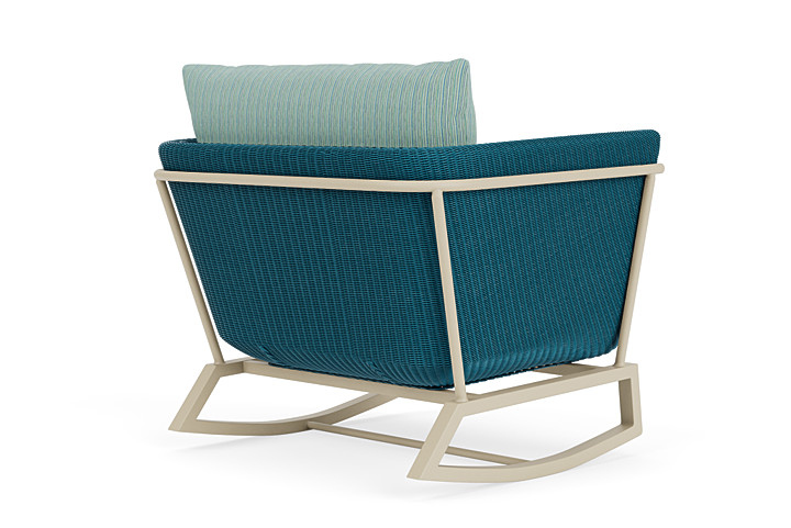 Lloyd Flanders™ Solstice Lounge Rocker - Peacock, Linen