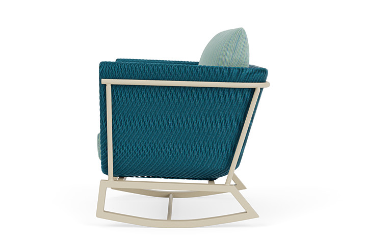 Lloyd Flanders™ Solstice Lounge Rocker - Peacock, Linen