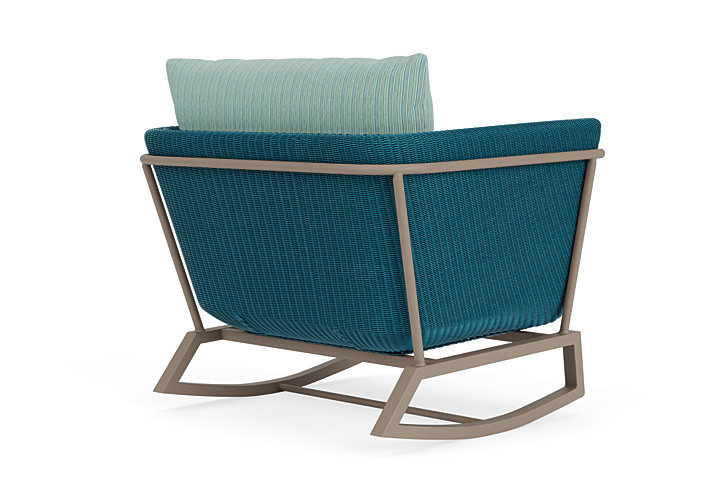 Lloyd Flanders™ Solstice Lounge Rocker - Peacock, French Beige