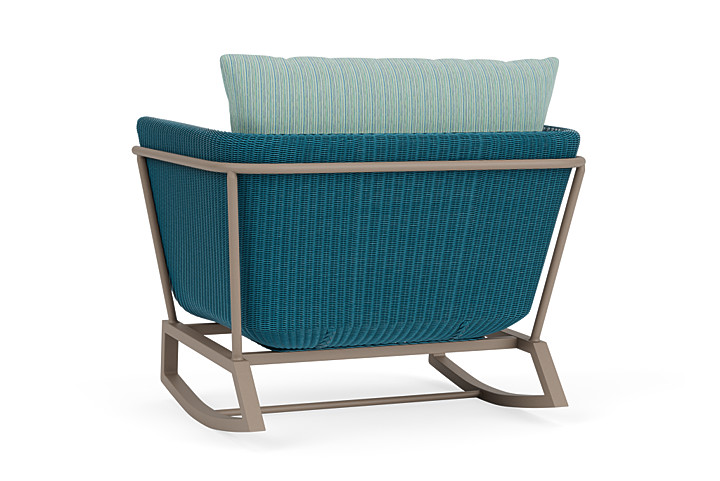 Lloyd Flanders™ Solstice Lounge Rocker - Peacock, French Beige