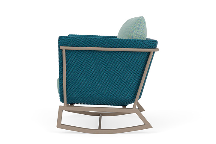 Lloyd Flanders™ Solstice Lounge Rocker - Peacock, French Beige