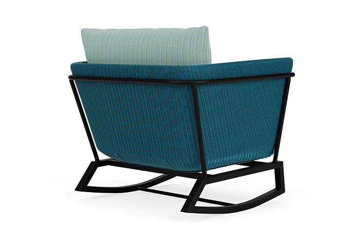 Lloyd Flanders™ Solstice Lounge Rocker - Peacock, Ebony