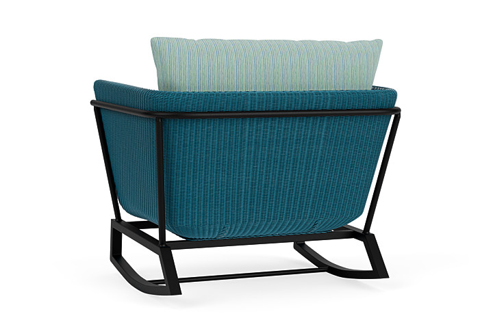 Lloyd Flanders™ Solstice Lounge Rocker - Peacock, Ebony