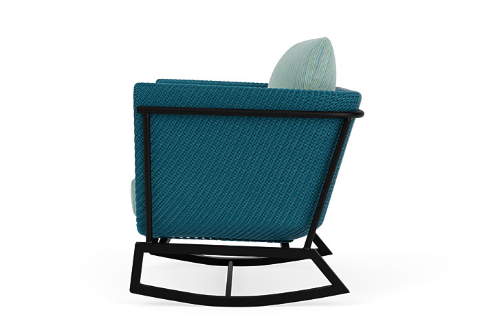 Lloyd Flanders™ Solstice Lounge Rocker - Peacock, Ebony