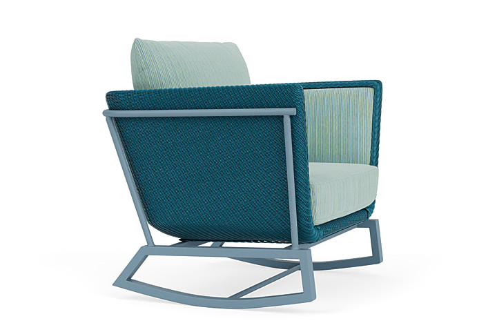 Lloyd Flanders™ Solstice Lounge Rocker - Peacock, Stillwater