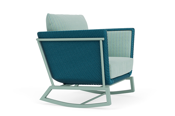 Lloyd Flanders™ Solstice Lounge Rocker - Peacock, Sea Glass