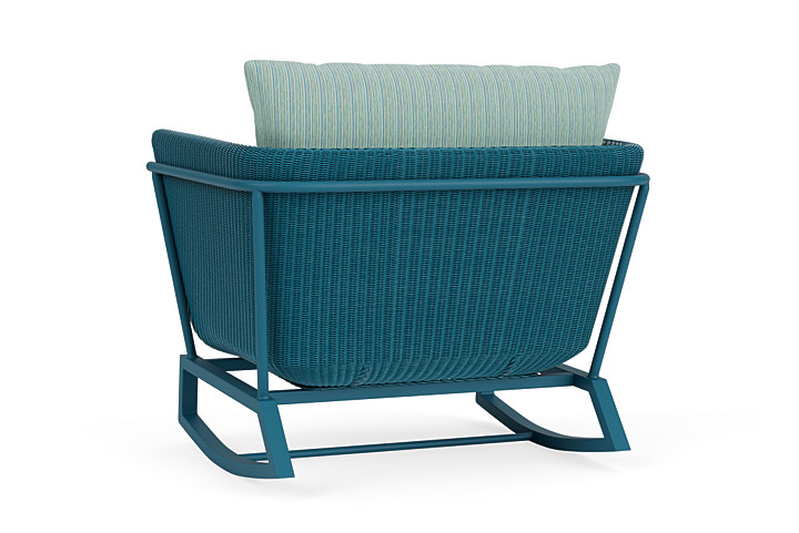 Lloyd Flanders™ Solstice Lounge Rocker - Peacock, Peacock