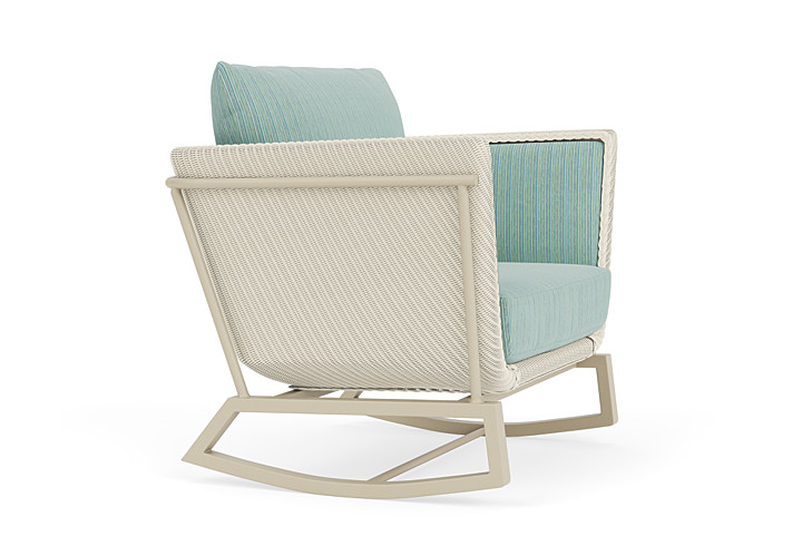 Lloyd Flanders™ Solstice Lounge Rocker - Ivory, Linen