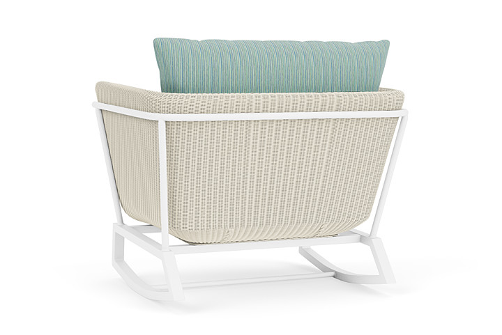 Lloyd Flanders™ Solstice Lounge Rocker - Ivory, Matte White