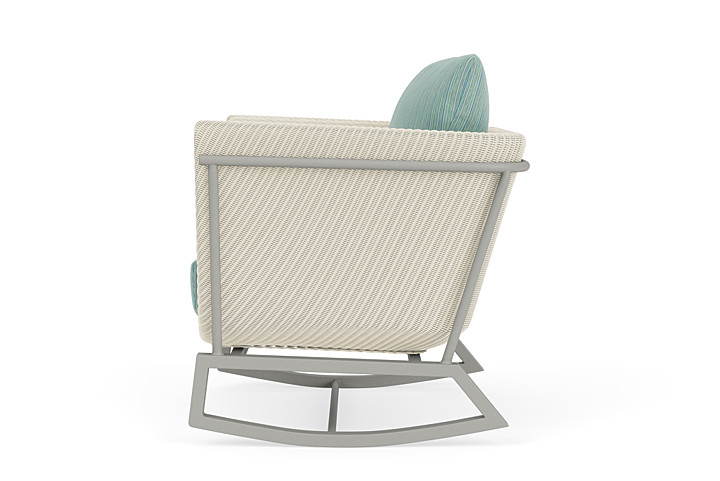 Lloyd Flanders™ Solstice Lounge Rocker - Ivory, Platinum