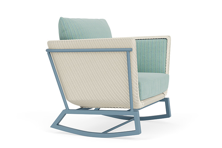 Lloyd Flanders™ Solstice Lounge Rocker - Ivory, Stillwater