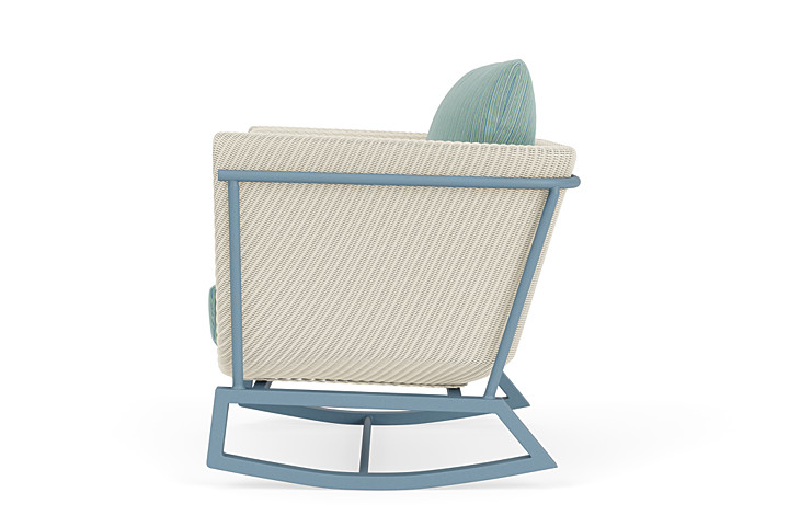 Lloyd Flanders™ Solstice Lounge Rocker - Ivory, Stillwater