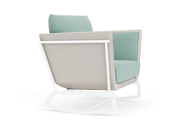 Lloyd Flanders™ Solstice Lounge Rocker - Antique White, White