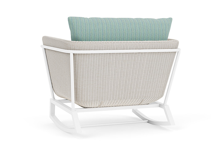 Lloyd Flanders™ Solstice Lounge Rocker - Antique White, Matte White