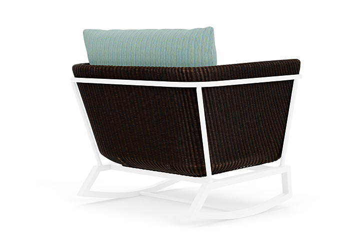 Lloyd Flanders™ Solstice Lounge Rocker - Mink, White