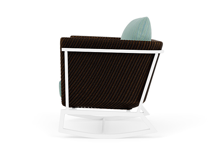 Lloyd Flanders™ Solstice Lounge Rocker - Mink, Matte White