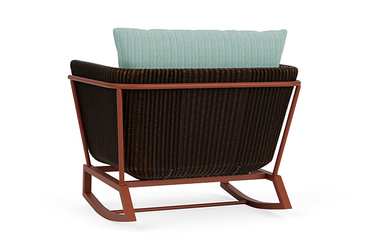 Lloyd Flanders™ Solstice Lounge Rocker - Mink, Terracotta