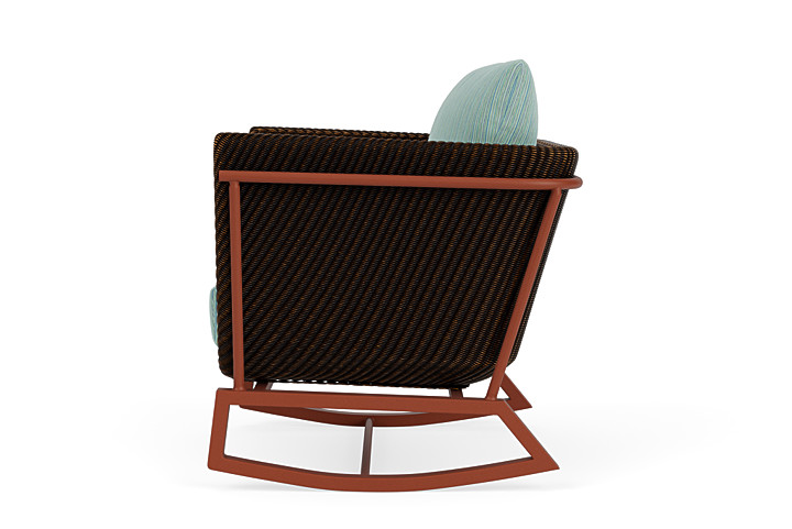 Lloyd Flanders™ Solstice Lounge Rocker - Mink, Terracotta