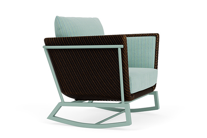 Lloyd Flanders™ Solstice Lounge Rocker - Mink, Sea Glass