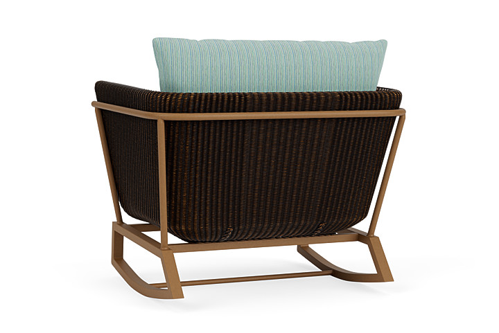 Lloyd Flanders™ Solstice Lounge Rocker - Mink, Hickory