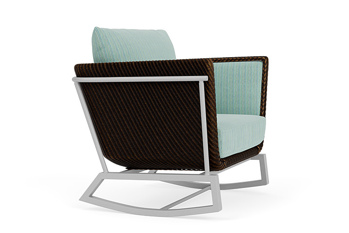 Lloyd Flanders™ Solstice Lounge Rocker - Mink, Metallic Silver