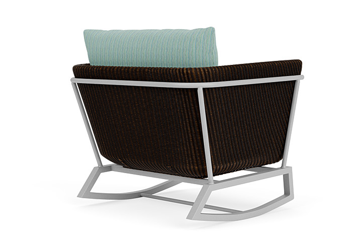 Lloyd Flanders™ Solstice Lounge Rocker - Mink, Metallic Silver