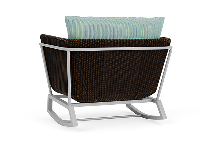 Lloyd Flanders™ Solstice Lounge Rocker - Mink, Metallic Silver